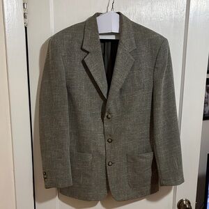 Men's Jay Jacobs Medium Gray Tweed Blazer Jacket